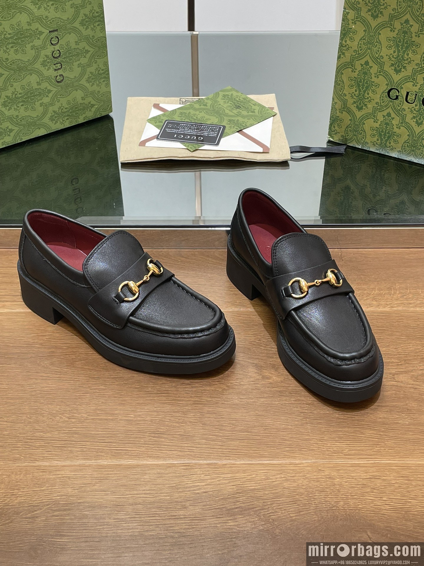 Gucci Replica Shoes sz35-42 4.5cm h1005