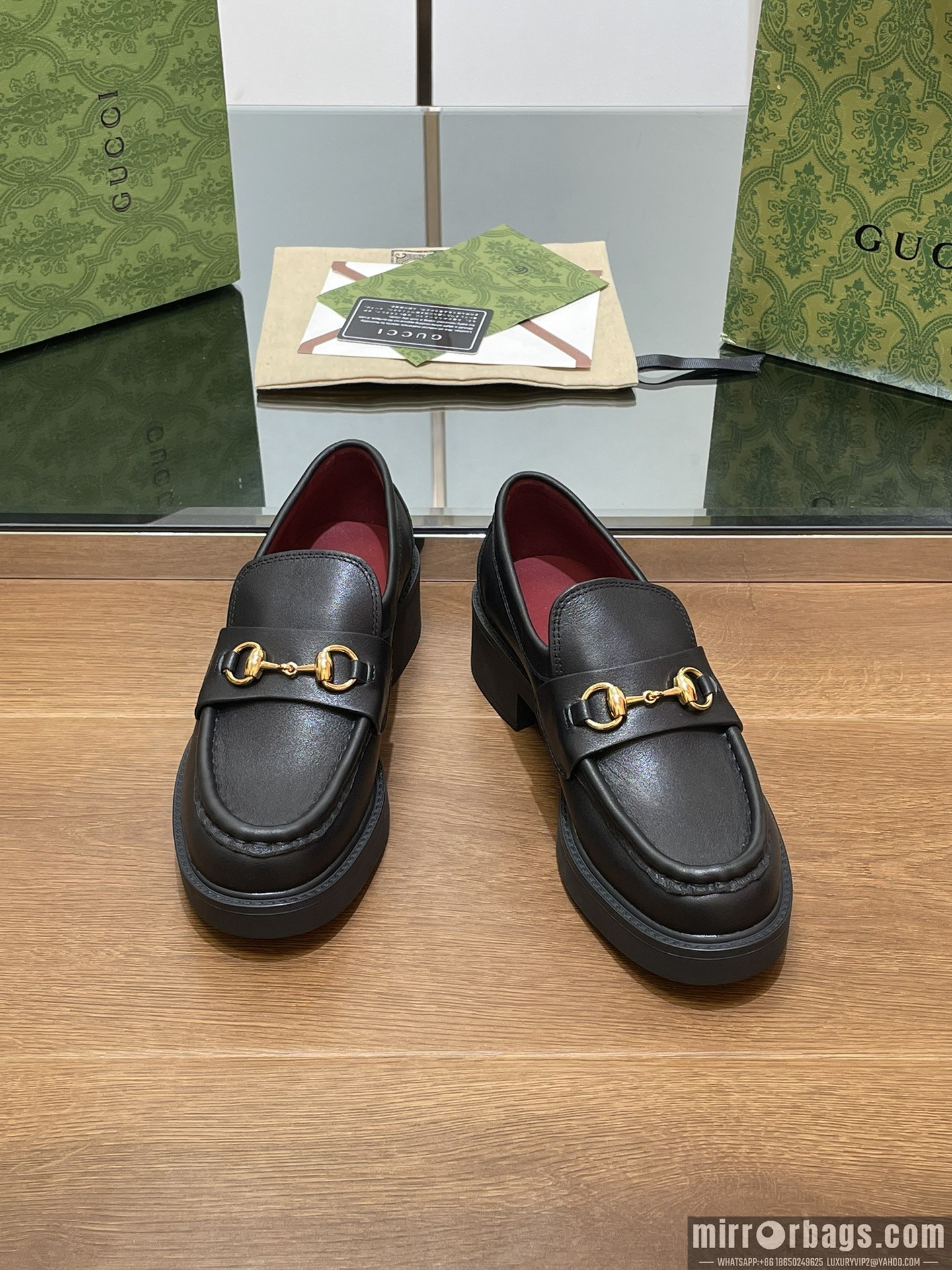 Gucci Replica Shoes sz35-42 4.5cm h1005
