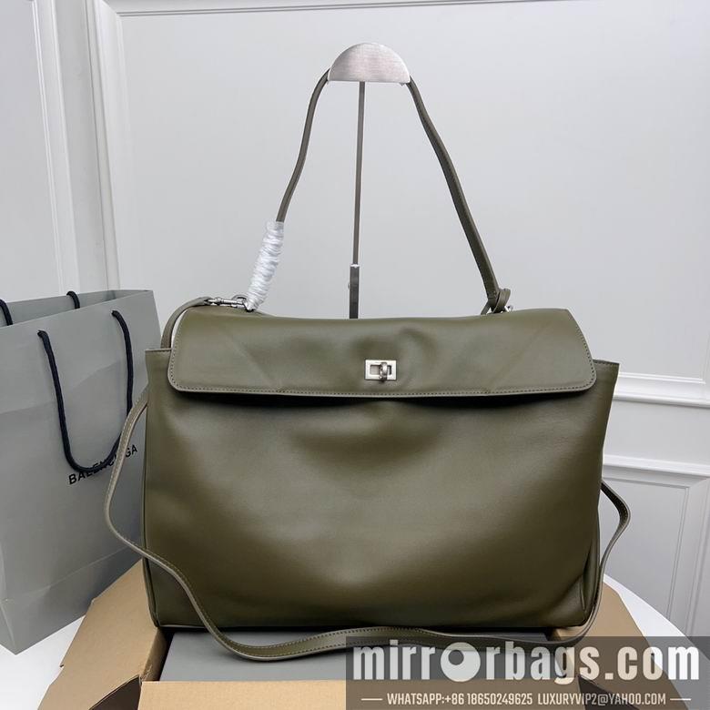 Balenciaga Bags Rodeo 40X30X13cm 071413 GY 4