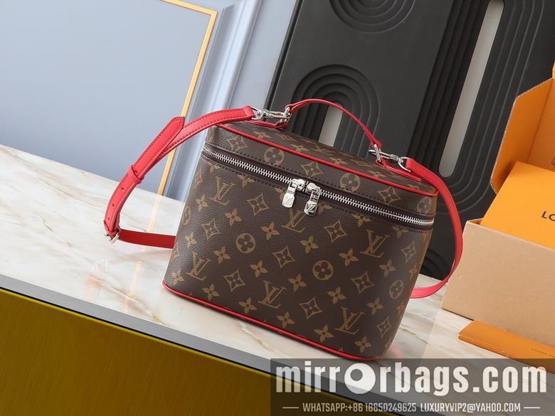 1:1 Louis Vuitton Bags Nice M42265 24x14x17cm ss