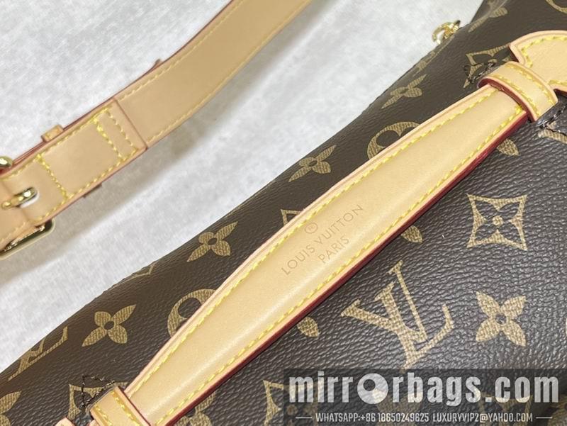 1:1 Louis Vuitton Bags Bumbag M43644老花 白格 37x14x13cm ss