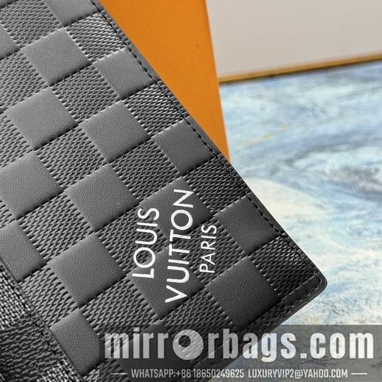 1:1 Louis Vuitton Bags Damier M62665 10x19x2cm zy2色
