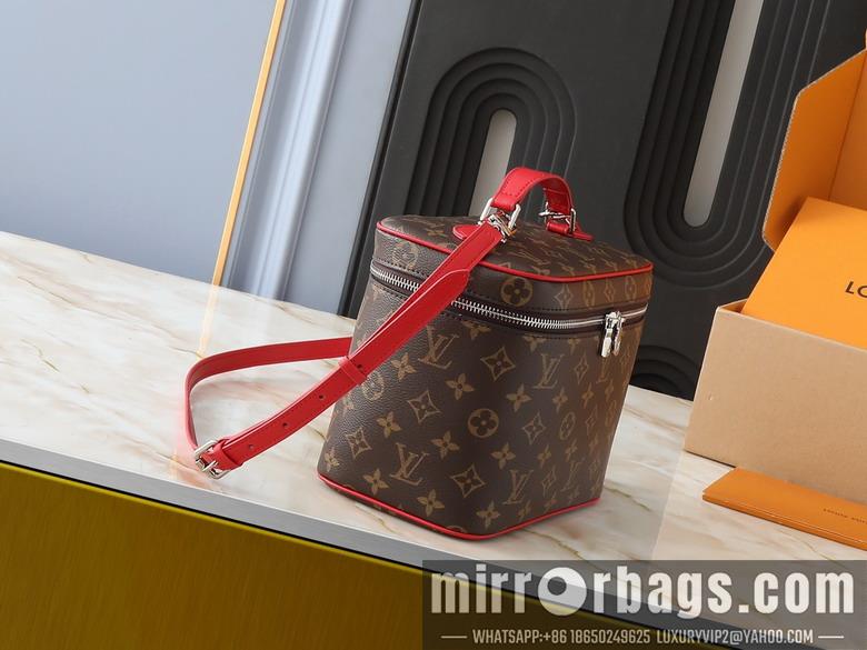 1:1 Louis Vuitton Bags Nice M42265 24x14x17cm ss