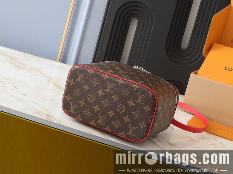 1:1 Louis Vuitton Bags Nice M42265 24x14x17cm ss