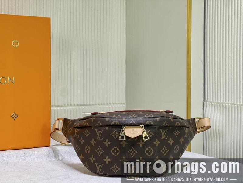 1:1 Louis Vuitton Bags Bumbag M43644老花 白格 37x14x13cm ss