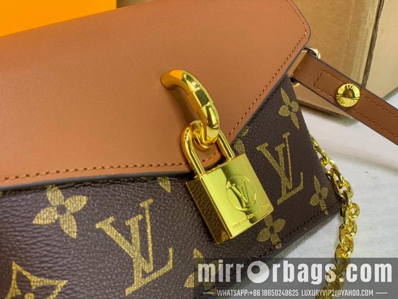 1:1 Louis Vuitton Bags Padlock on Strap M80472 19X11X3 ss