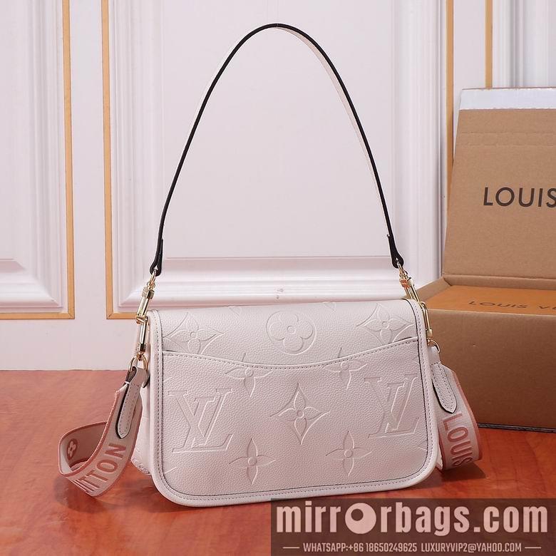 1:1 Louis Vuitton Bags Diane M46386黑M46388白 25x9x15cm ww