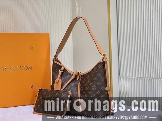 1:1 Louis Vuitton Bags M46203黑色压花 蜡皮29x12x24cm cs