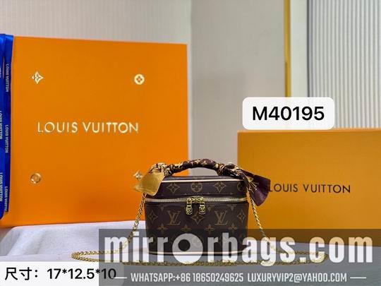 1:1 Louis Vuitton Bags M40195 17x12.5x10cm cs