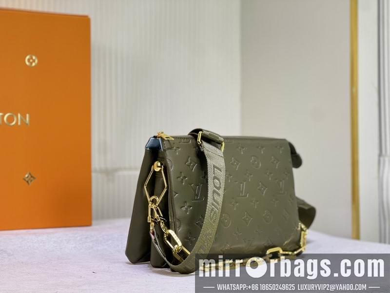 1:1 Louis Vuitton Bags Coussin M57790 M57782墨绿26x20x12cm ss