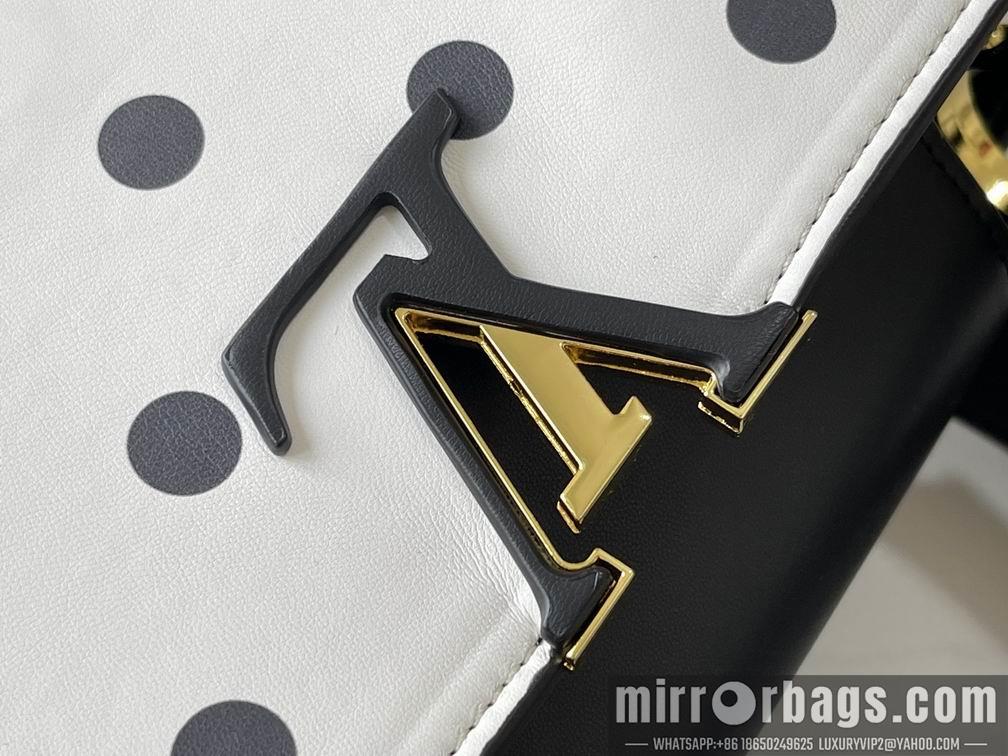 1:1 Louis Vuitton Bags Hatucines M20374波尔卡圆点31.5x20x11cm cs