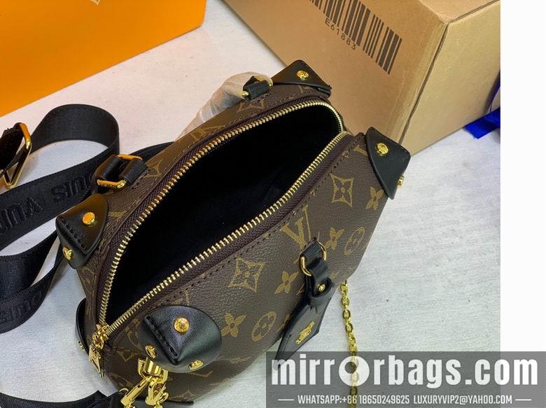 1:1 Louis Vuitton Bags Petite Malle Souple M45571 20x14x7.5cm