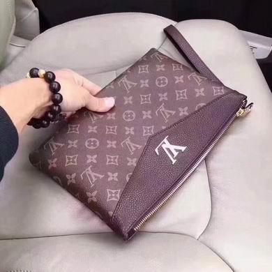 1:1 Louis Vuitton Bags 6098 27X19X3.5cm WP 2colour