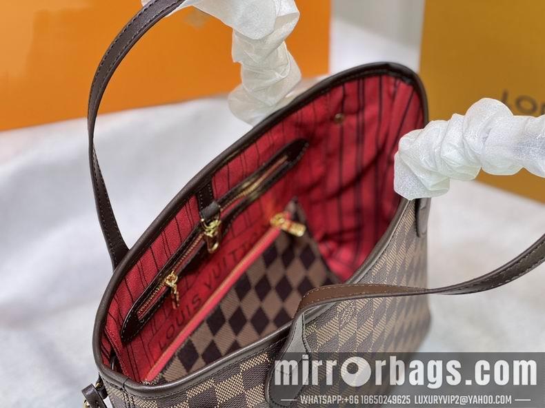 1:1 Louis Vuitton Bags Neverfull N41359,M99063 25x20x10 cm cs