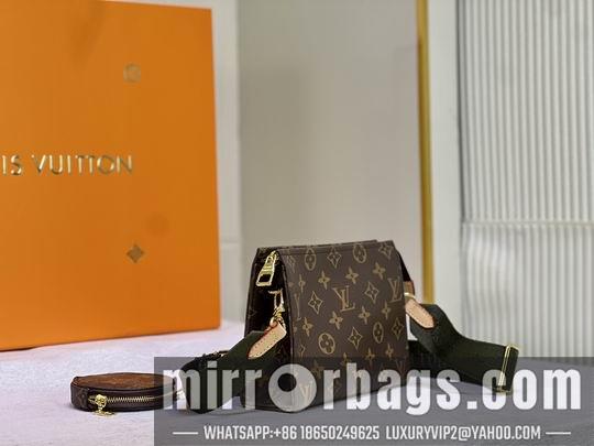 1:1 Louis Vuitton Bags 盥洗袋Monogram M47546 M47544 19x15x6cm cs