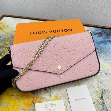 1:1 Louis Vuitton Bags Felicie M61276钻石纹 21x12x3cm zy