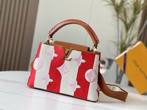 1:1 Louis Vuitton Bags Hatucines M57361 31.5x20x11cm cs2色