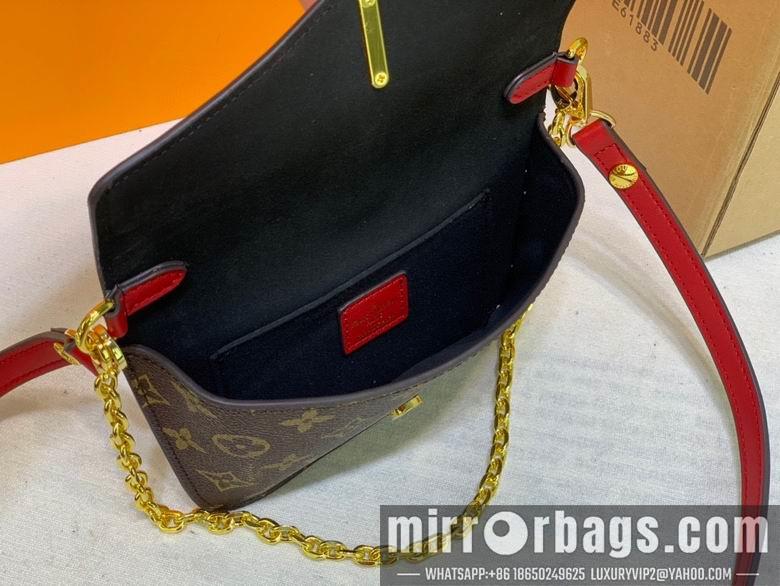 1:1 Louis Vuitton Bags Padlock on Strap M80472 19X11X3 ss