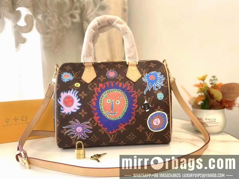 1:1 Louis Vuitton Bags Speedy M46426 25x19x15cm zy