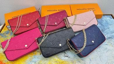 1:1 Louis Vuitton Bags Felicie M61276钻石纹 21x12x3cm zy