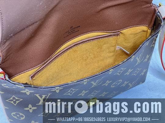 1:1 Louis Vuitton Bags Neverfull M51257 25x22x4cm cs