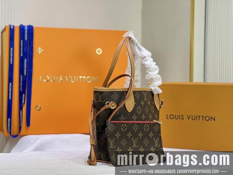 1:1 Louis Vuitton Bags Neverfull N41359,M99063 25x20x10 cm cs
