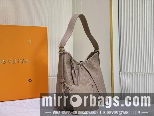 1:1 Louis Vuitton Bags M46203杏色压花 29x12x24cm cs