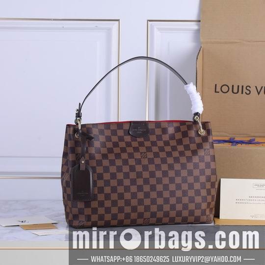 1:1 Louis Vuitton Bags N43701啡格 白格粉N43701 30x9.5x29cm ww
