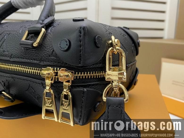 1:1 Louis Vuitton Bags Petite Malle Souple M45571 20x14x7.5cm