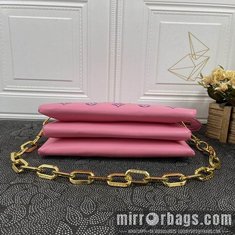 1:1 Louis Vuitton Bags Coussin 57790玫红 26X20X12 ss