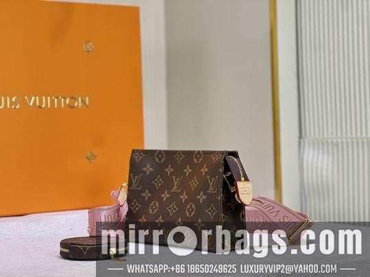1:1 Louis Vuitton Bags 盥洗袋Monogram M47546 M47544 19x15x6cm cs