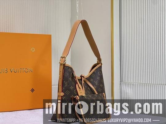 1:1 Louis Vuitton Bags M46203黑色压花 蜡皮29x12x24cm cs