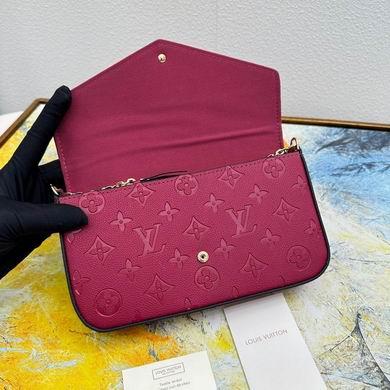 1:1 Louis Vuitton Bags Felicie M61276钻石纹 21x12x3cm zy