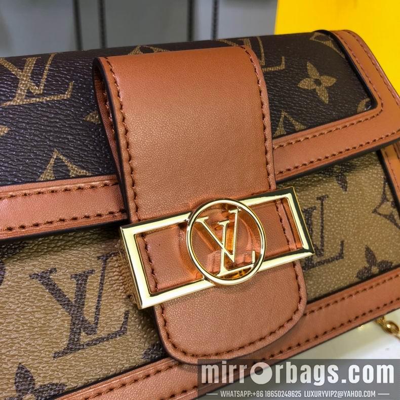 1:1 Louis Vuitton Bags Dauphine M68746 19x11x6 cm cs