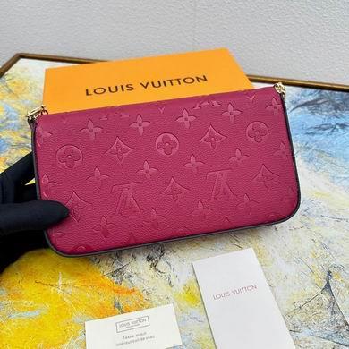 1:1 Louis Vuitton Bags Felicie M61276钻石纹 21x12x3cm zy
