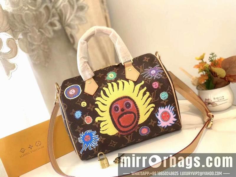 1:1 Louis Vuitton Bags Speedy M46426 25x19x15cm zy