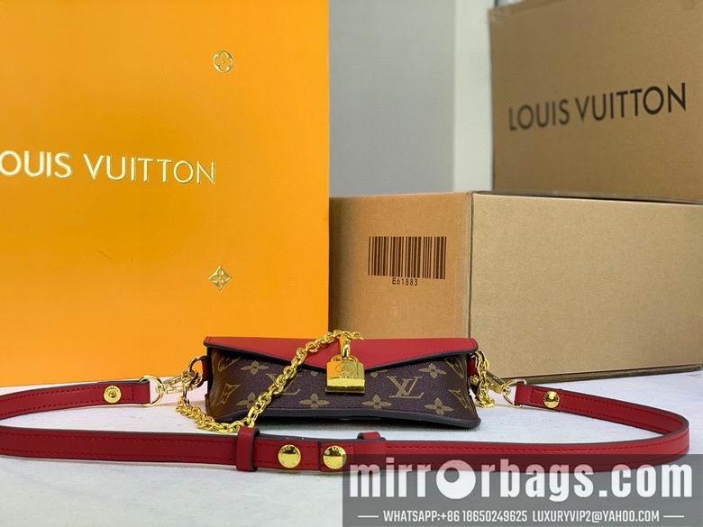 1:1 Louis Vuitton Bags Padlock on Strap M80472 19X11X3 ss
