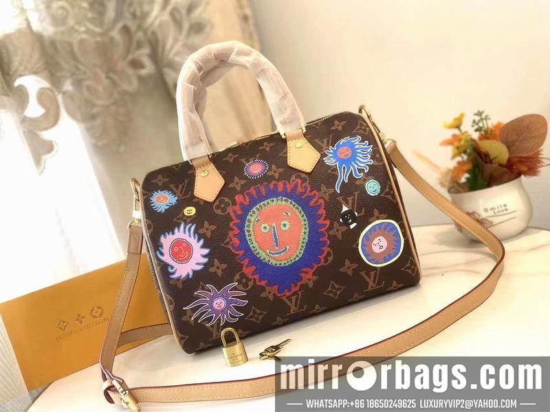 1:1 Louis Vuitton Bags Speedy M46426 25x19x15cm zy