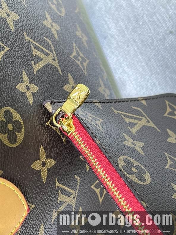 1:1 Louis Vuitton Bags Neverfull N41359,M99063 25x20x10 cm cs