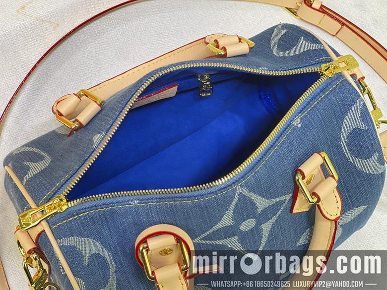 1:1 Louis Vuitton Bags Speedy M40390 25x19x15cm ss1