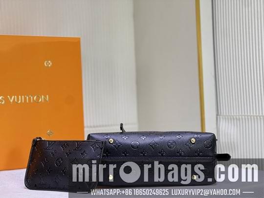 1:1 Louis Vuitton Bags M46203黑色压花 蜡皮29x12x24cm cs