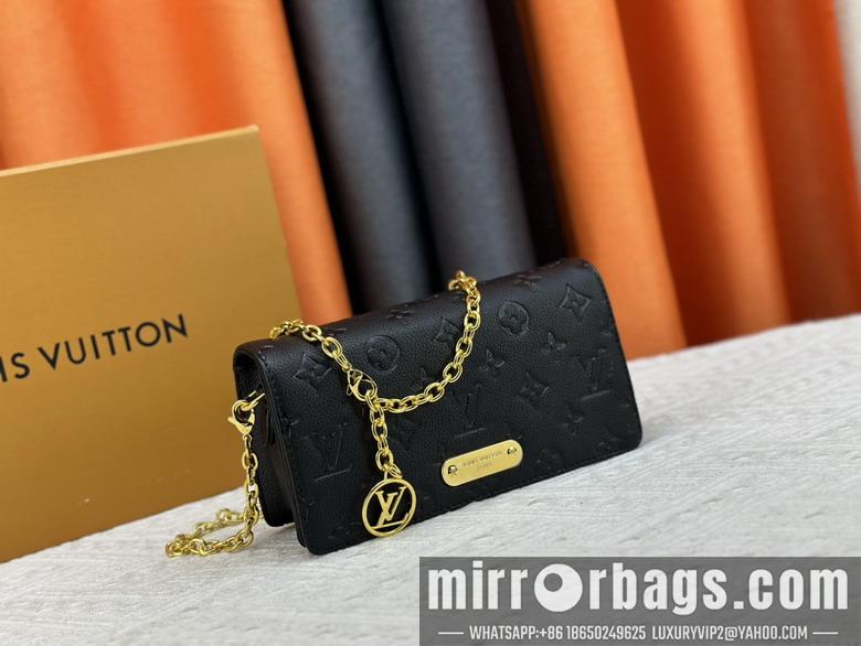 1:1 Louis Vuitton Bags Lily M83233黑M82509 20.7x10.2x3.5cm zy