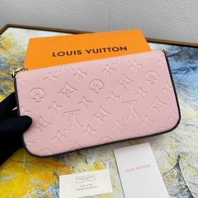 1:1 Louis Vuitton Bags Felicie M61276钻石纹 21x12x3cm zy