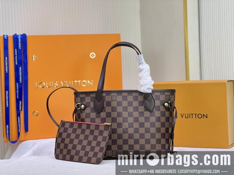 1:1 Louis Vuitton Bags Neverfull N41359,M99063 25x20x10 cm cs
