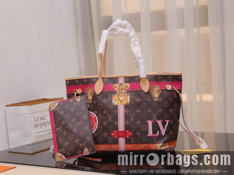 1:1 Louis Vuitton Bags Neverfull 40995-41390 32x29x17 cm cs