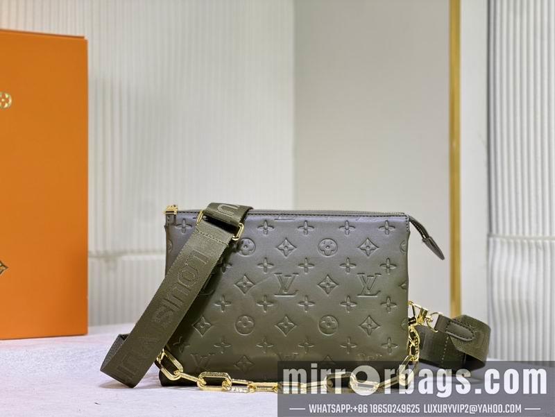 1:1 Louis Vuitton Bags Coussin M57790 M57782墨绿26x20x12cm ss