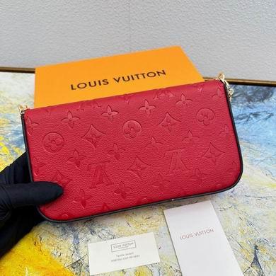 1:1 Louis Vuitton Bags Felicie M61276钻石纹 21x12x3cm zy