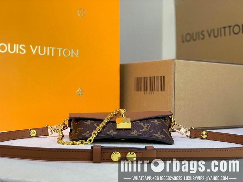 1:1 Louis Vuitton Bags Padlock on Strap M80472 19X11X3 ss