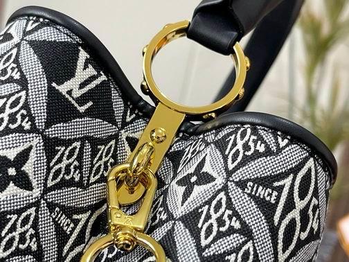 1:1 Louis Vuitton Bags Hatucines M57358杏 黑 蓝31.5x20x11cm cs
