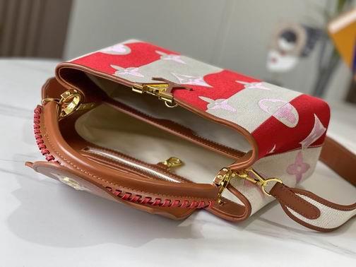 1:1 Louis Vuitton Bags Hatucines M57361 31.5x20x11cm cs2色